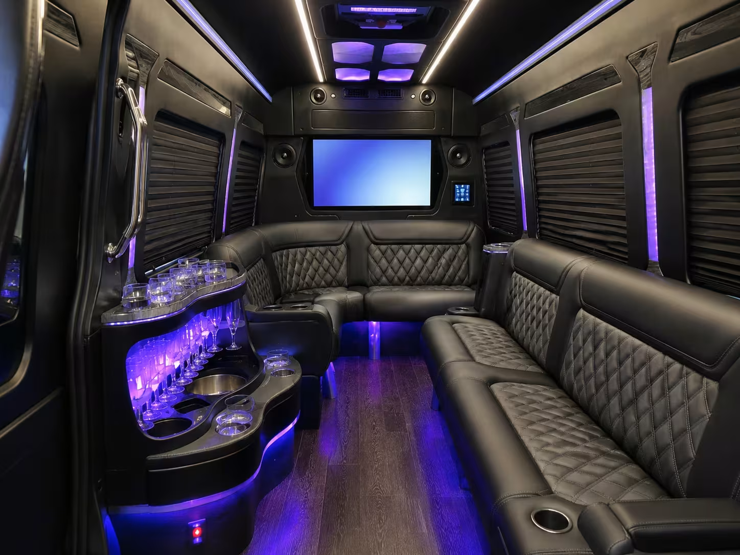 bus rental options for wichita trips