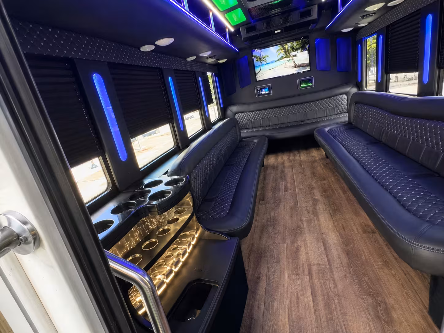 wichita bachelorette party bus rentals through old town