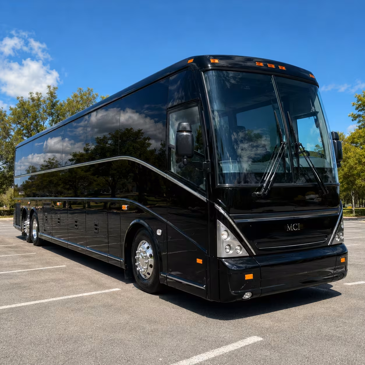 wichita wedding shuttle buses for hotels and venues
