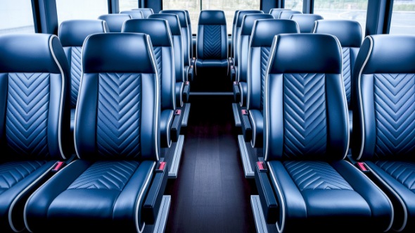 wichita 15 passenger minibus inside