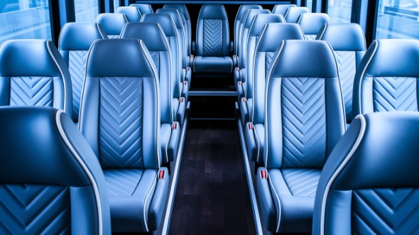 wichita 15 passenger minibus interior