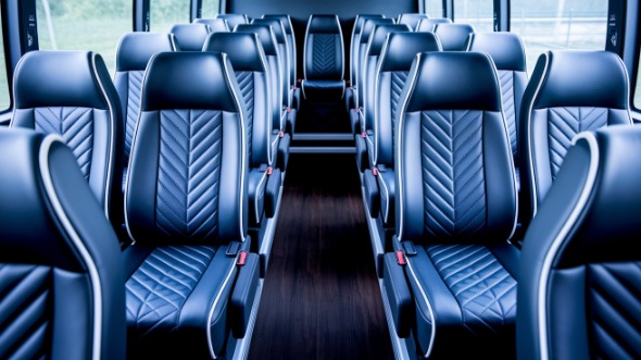 wichita 25 passenger minibus inside