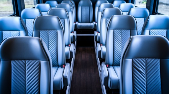 wichita 25 passenger minibus interior