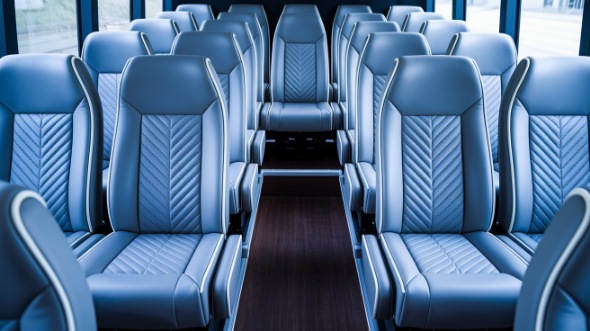wichita 30 passenger minibus inside