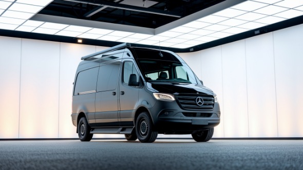 wichita sprinter van with driver